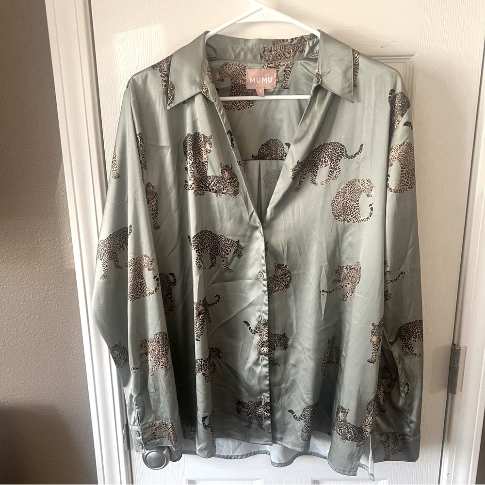 Leopard PJ’s Shirt and Shorts - Show Me Your Mumu